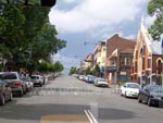 Landstraße in Katoomba Blue Mountains