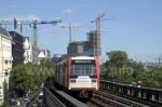 Hamburger U-Bahn als Hochbahn