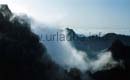 Wolkenspiel in den Bergen zwischen Pico do Arieiro und Pico Ruivo