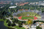 Das Olympiastadion mit seiner interessanten Dachkonstruktion