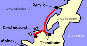 Karte Trondheim