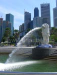 Der Merlion - Singapurs Wahrzeichen