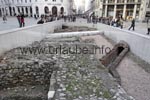 Am Michaelerplatz kann man Ausgrabungen eines r&ouml;mischen Lagers besichtigen.