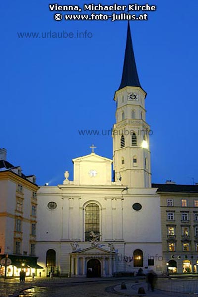 Die Michaelerkirche ist eine der ältesten Kirchen Wiens.