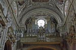 Blick auf die barocke Orgel der Dominikanerkirche