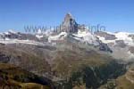 Das Matterhorn vom Rothorn aus gesehen