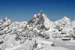 Das Matterhorn vom Klein Matterhorn aus gesehen (Winter)