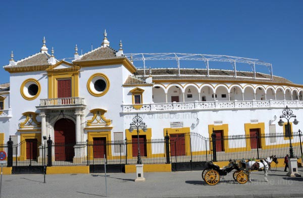 Stierkampfarena in Sevilla