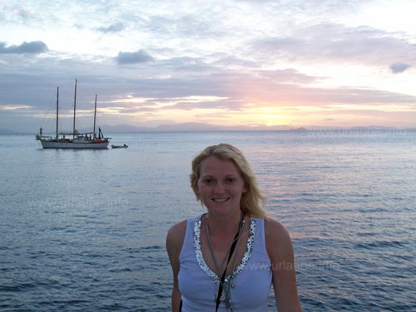 Simy in der Abendd&auml;mmerung