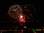 Silvesterfeuerwerk an der Harbour Bridge