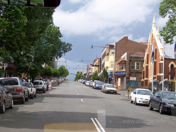 Landstra&szlig;e in Katoomba Blue Mountains