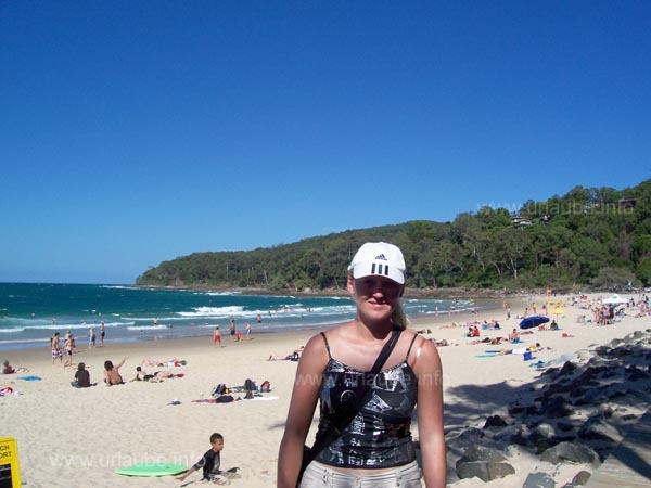Der Strand von Noosa
