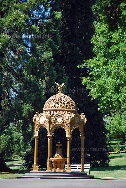 Pavillon im Stadtpark von Launceston