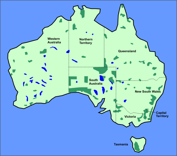 Die Bundesstaaten Australiens