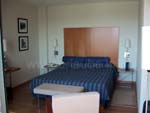 Unser Hotelzimmer von der Terrasse aus gesehen