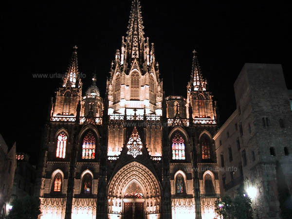 Die Kathedrale bei Nacht