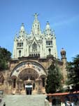 L'église Sagrat Cor sur Tibidabo