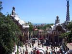 Eingangsbereich des Parcs Güell