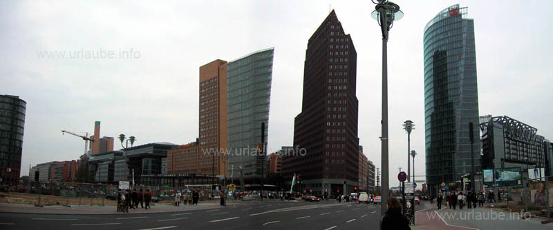 Berliner Skyline am Potsdamer Platz