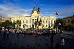 Das Parlamentsgebäude an der Plaza Murillo