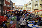 Auf dem Obst- und Gemüsemarkt