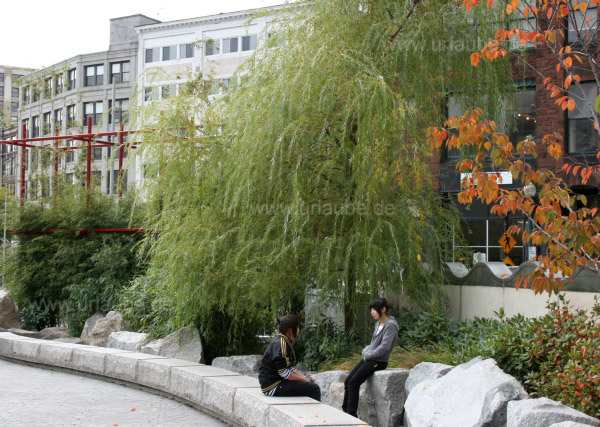 Herbstliche Stimmung im Chinatown Park