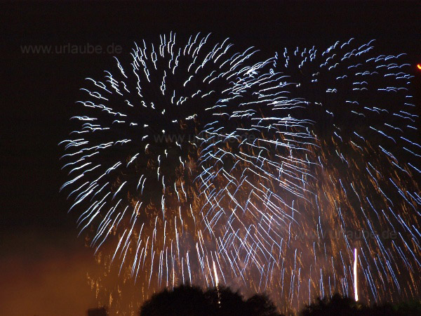 Das Feuerwerk des Jahres an jedem 4. Juli