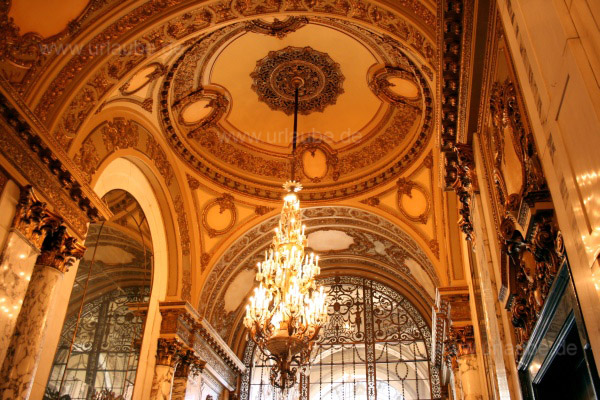 Die pomp&ouml;se Lobby der Bostoner Oper