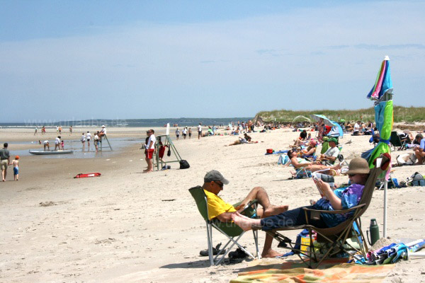 Ein Blick &uuml;ber den Crane Beach