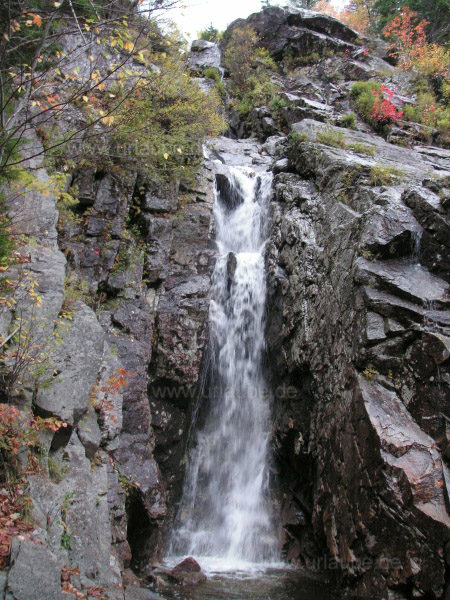 Die Silberkaskade. Hier f&auml;llt das Wasser 61m in die Tiefe.