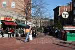 Buntes Treiben am Harvard Square