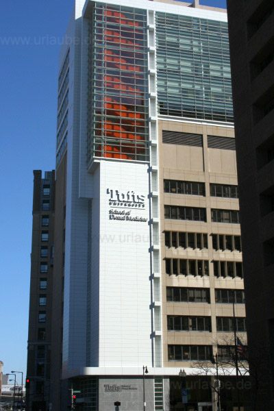 Das neue Geb&auml;ude der Zahn&auml;rztlichen Hochschule von Tufts