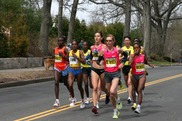 Frauenpower beim Boston Marathon