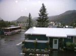 Von einem Motel in der Wüste zwischen Quesnel und Williams Lake aus fotografiert