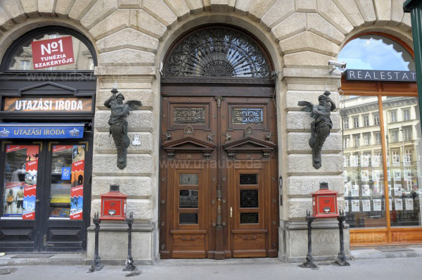 Eingang zum Postmuseum