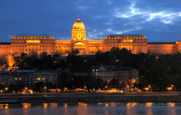 Der Burgpalast von Budapest