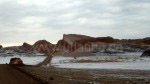 Das von Salz umgebene Valle de la Luna