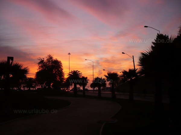 Sonnenuntergang, Promenade Richtung Caleta Abarca