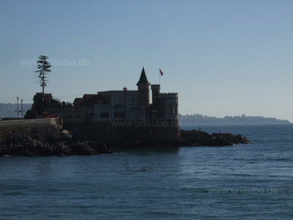 Das Castillo Wulff aus der Ferne