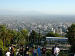 Aussicht auf Santiago