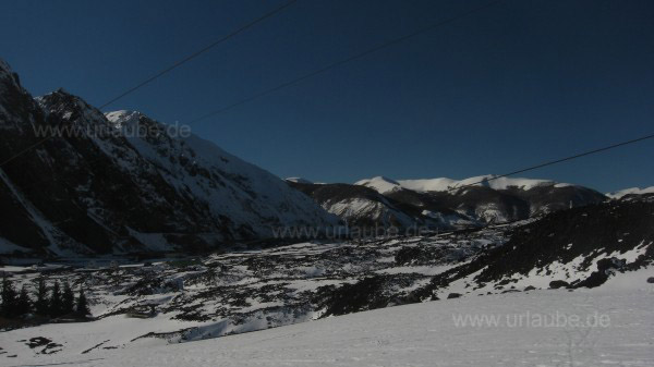An Schnee mangelt es nicht.