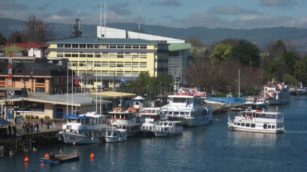 Anlegestelle der Schiffe und Boote
