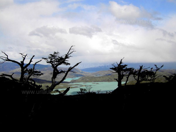 Ein Blick zur&uuml;ck auf die Lagune