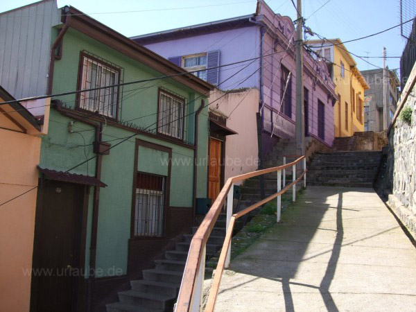Farbige H&auml;uschen in Valpara&iacute;so