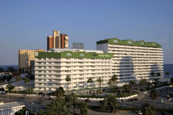 Das Hotel Roca Esmeralda in Calpe