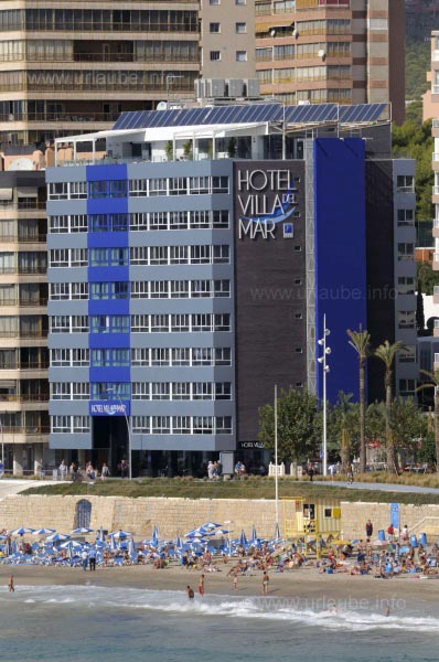 Das Hotel Villa del Mar in Benidorm
