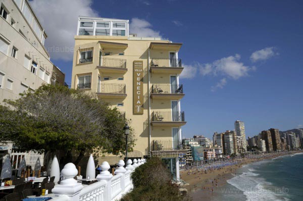 Das Hotel Villa Venecia in Benidorm