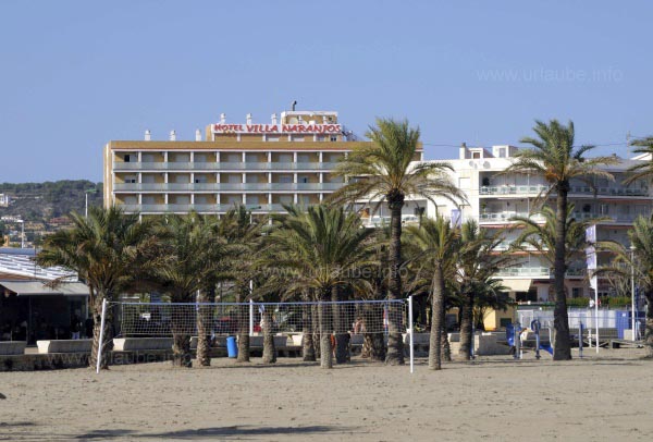 Das Hotel Villa Naranjos in Javea