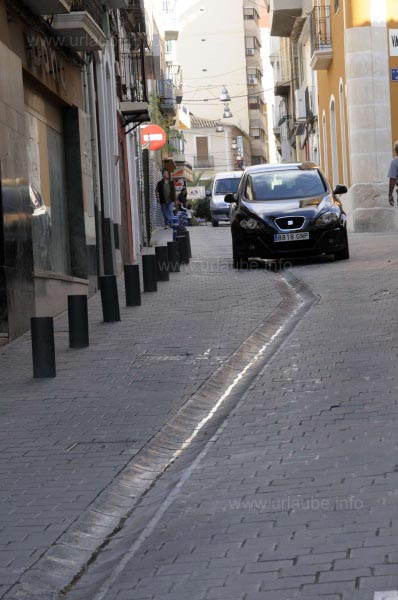 Autoverkehr in der Altstadt
