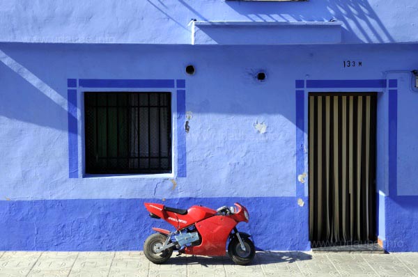 Motorr&auml;der und Roller sind weit verbreitet
